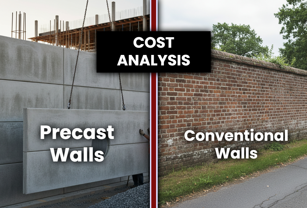 Cost Analysis: How Precast Walls Deliver Higher ROI Than Conventional Walls